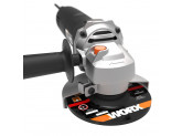 Угловая шлифмашина (болгарка) WORX WX717 220V 750Вт 115мм электрическая