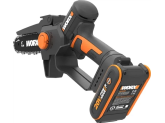 Пила аккумуляторная бесщёточная WORX WG327E.9, 20В, 15см, без АКБ и ЗУ, коробка