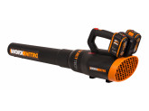 Воздуходувка аккумуляторная бесщеточная WORX WG581E, 40В, 4 Ач х2, двойное ЗУ 2x1A