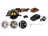 Циркулярная бесщеточная пила WORX WX531 20V 120мм аккумуляторная
