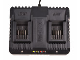 Двойное зарядное устройство WORX WA3772