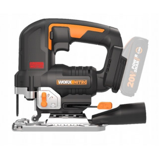 Лобзик аккумуляторный бесщёточный WORX W542.9, 20В, без АКБ и ЗУ