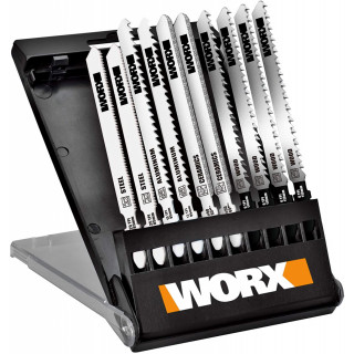 Набор пилок для лобзика WORX WA8106 10 шт
