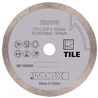 Алмазный пильный диск WORX WA6075