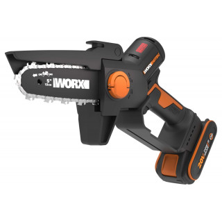 Пила аккумуляторная бесщёточная WORX WG325E, 20В, 12см, 2Ач х1, ЗУ 2А