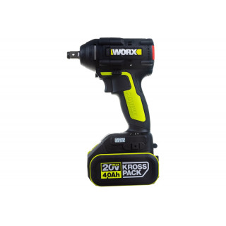 Гайковерт ударный аккумуляторный WORX Professional WU279.1