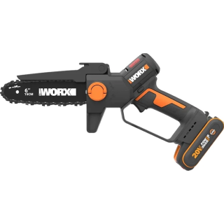 Пила аккумуляторная бесщёточная WORX WG327E.9, 20В, 15см, без АКБ и ЗУ, коробка