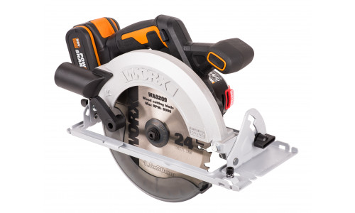 Циркулярная пила аккумуляторная бесщеточная WORX WX520