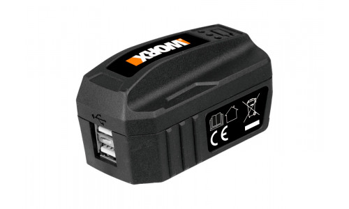 USB адаптер для аккумуляторов WORX POWERSHARE WA4009 20В