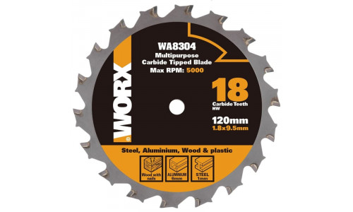 Пильный диск универсальный WORX WA8304