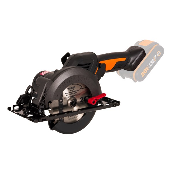 Циркулярная мини-пила аккумуляторная бесщеточная WORX worxsaw WX531.9