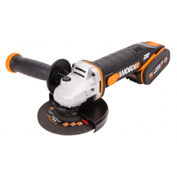 Угловая шлифмашина аккумуляторная WORX WX803