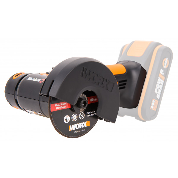 Угловая шлифмашина аккумуляторная WORX WX801.9