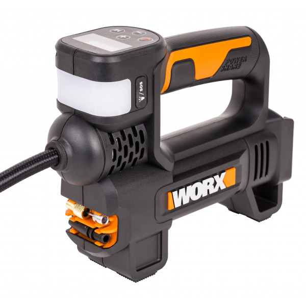 Насос аккумуляторный с фонарем WORX WX092.9 20В