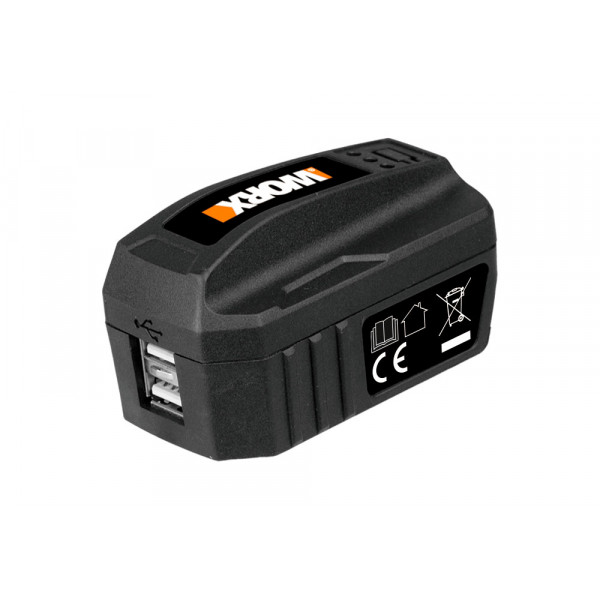 USB адаптер для аккумуляторов WORX POWERSHARE WA4009 20В