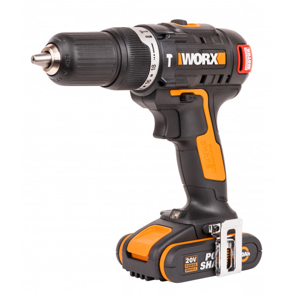 Дрель-шуруповерт ударная аккумуляторная WORX WX367.1