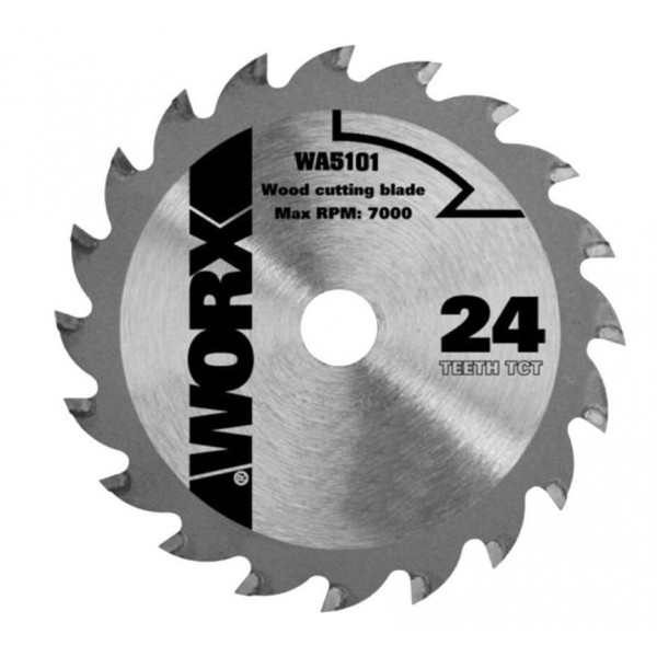 Пильный диск твердосплавный WORX WA5101 24T TCT