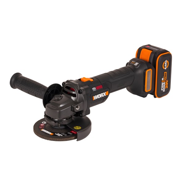 Угловая шлифмашина аккумуляторная WORX WX815